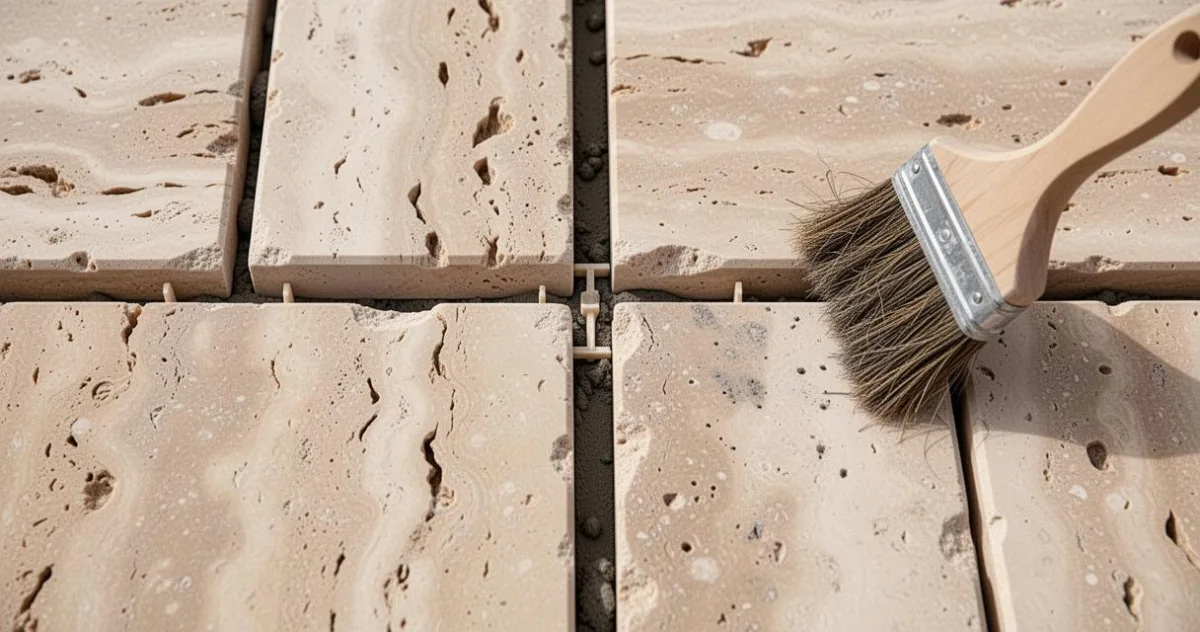 Aménager une terrasse en travertin : les secrets d'un sol drainant et durable – image 3