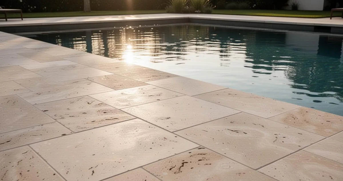 Aménager une terrasse en travertin : les secrets d'un sol drainant et durable – image 4