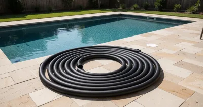 Chauffage de piscine : les avantages d'une installation solaire avec un tuyau noir