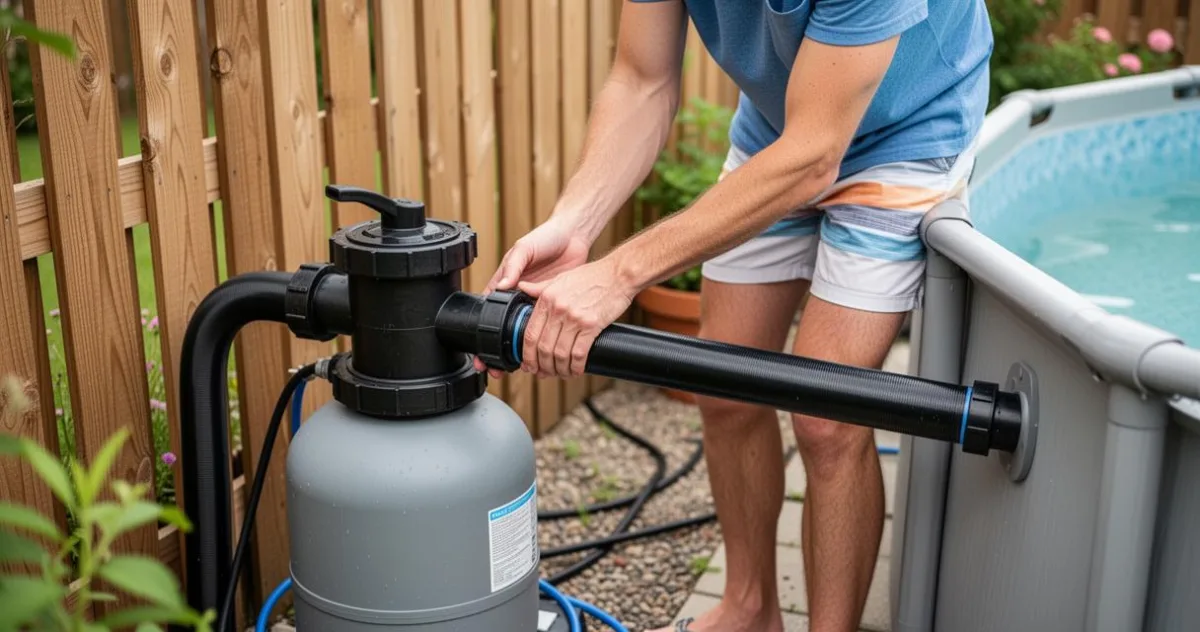 Chauffage de piscine : les avantages d'une installation solaire avec un tuyau noir – image 2