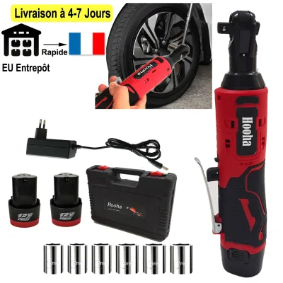 Clé à cliquet à percussion sans fil 12 V