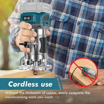 Défonceuse à bois sans balai sur batterie 18 V – image 2