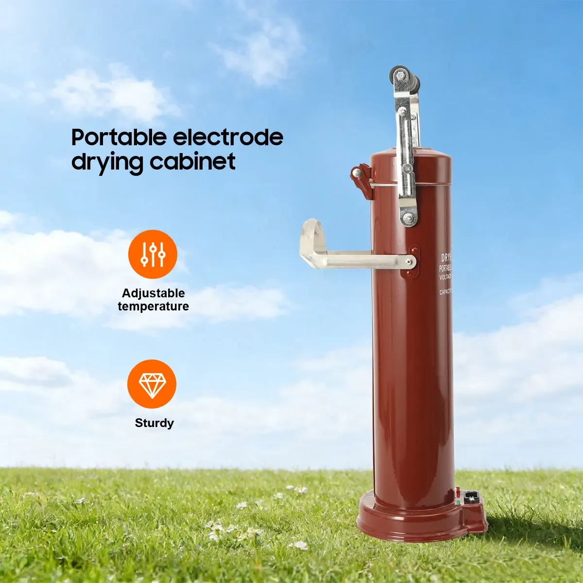 Étuve de séchage portable pour électrodes 5 kg