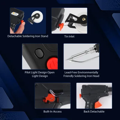 Kit de 11 outils de soudage à chauffage interne – image 3