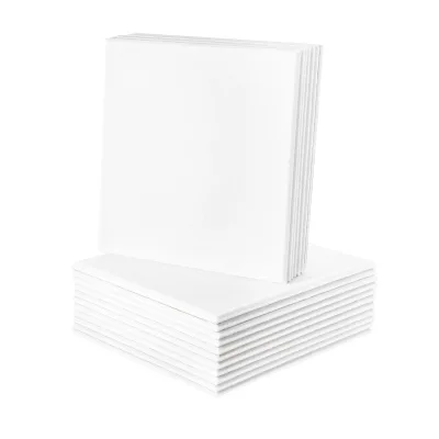 Panneaux acoustiques blancs en polyester – image 2