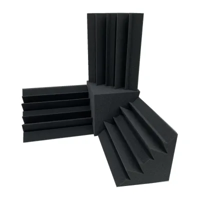 Panneaux de mousse acoustique noirs, lot de 16 – image 2
