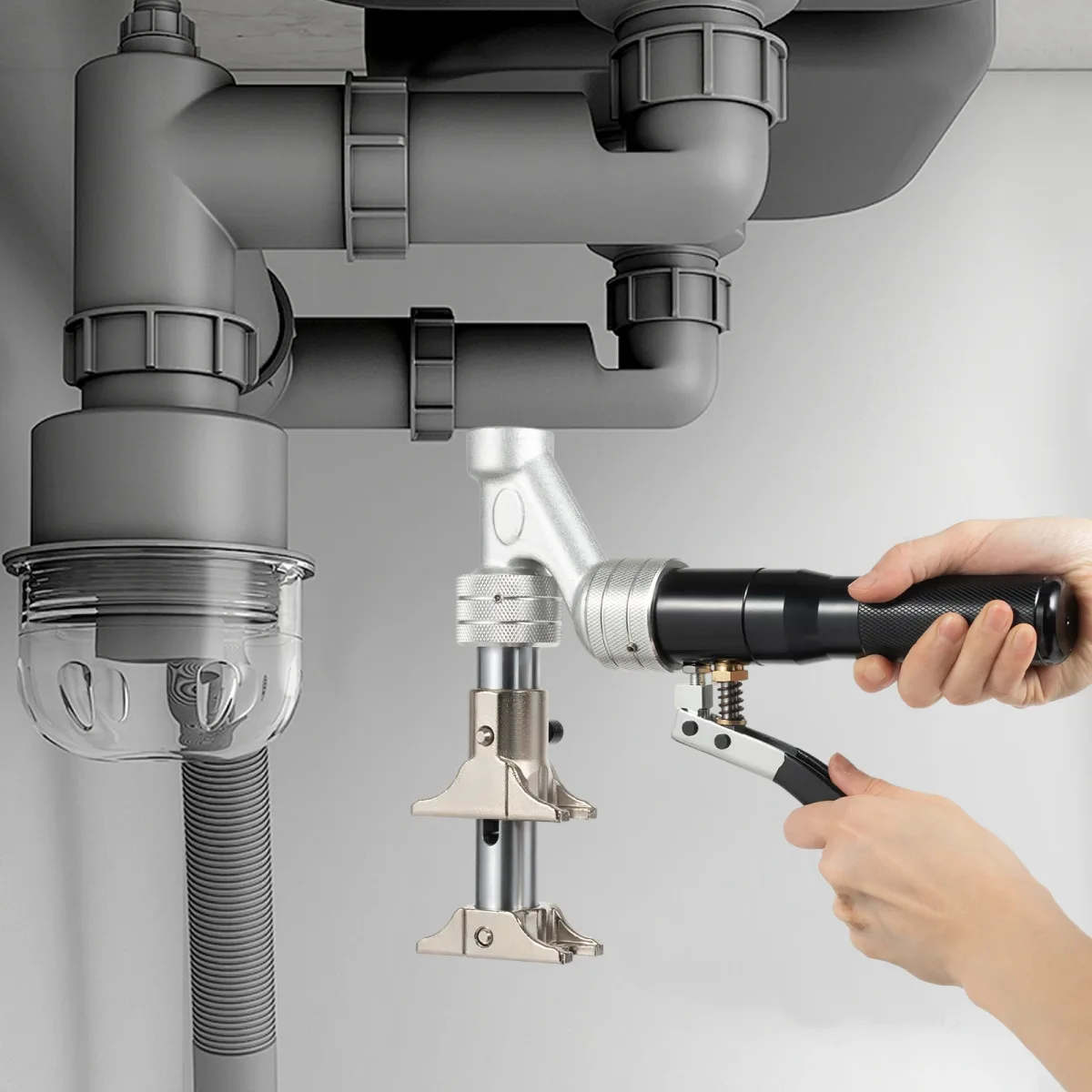 Pince à sertir hydraulique coulissante PEX PPR