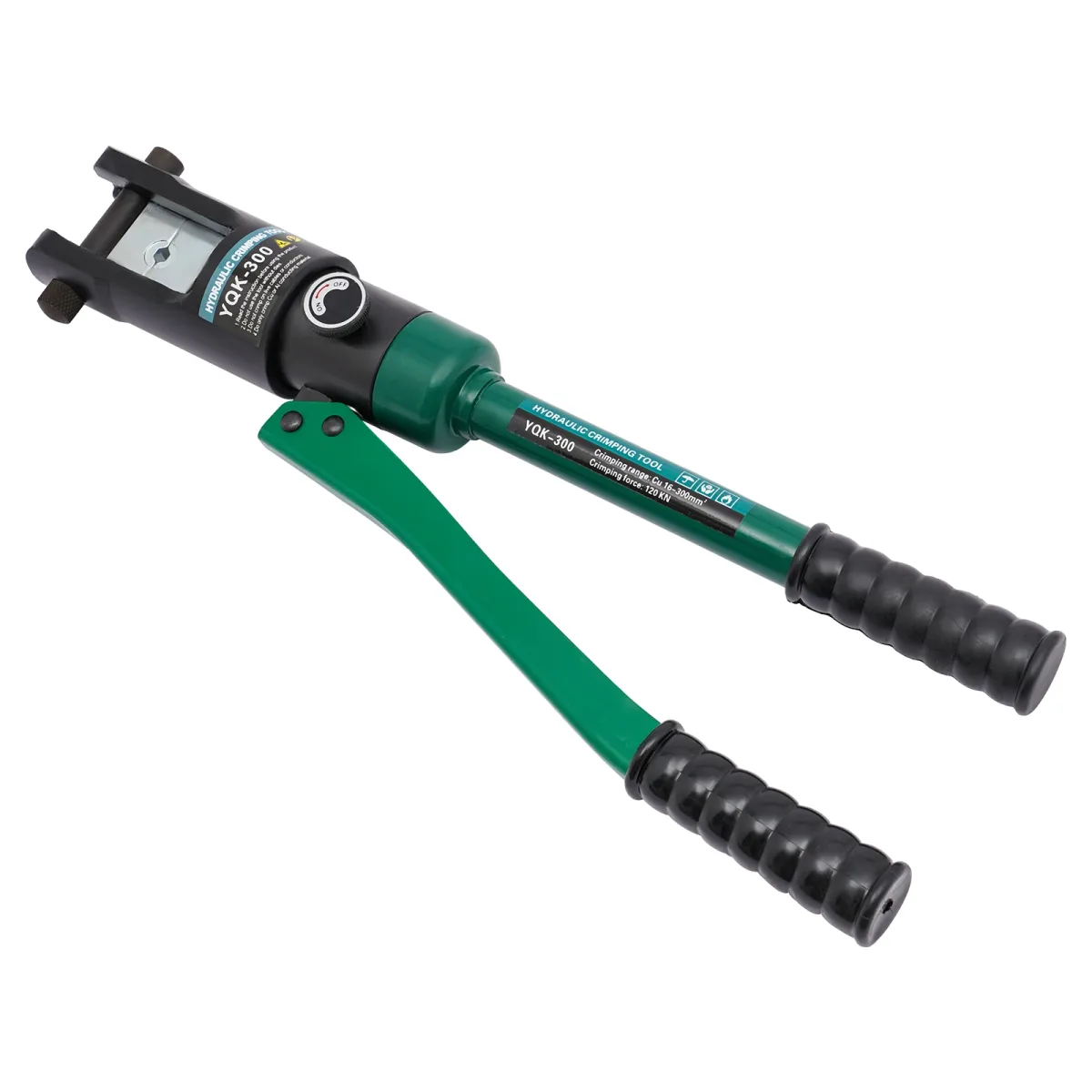 Pince à sertir hydraulique en acier, vert