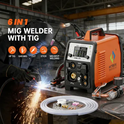 Poste à souder 6 en 1 MIG, TIG et plasma – image 2