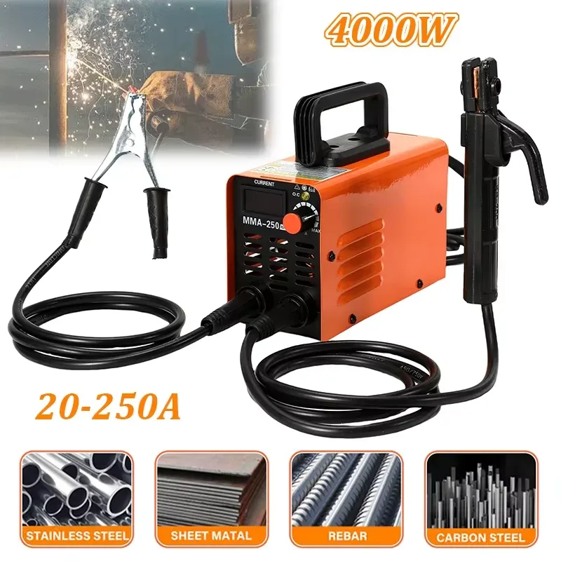 Poste à souder à arc portable MMA-250 compact