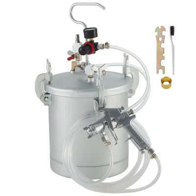 Pot de peinture sous pression 10 L, pistolet