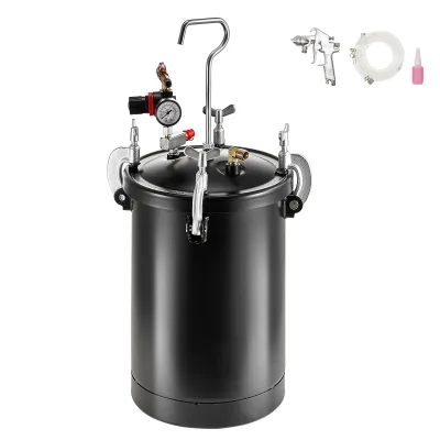 Pot de pression pour peinture 15 L en acier
