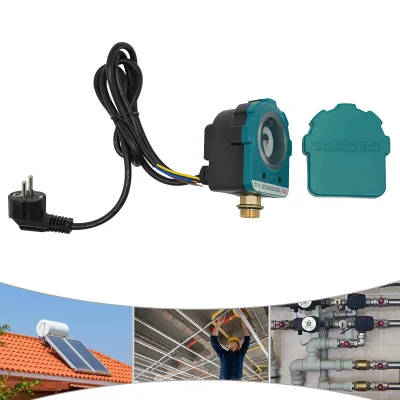 Pressostat de pompe à eau bleu, NPT 1/2 – image 2