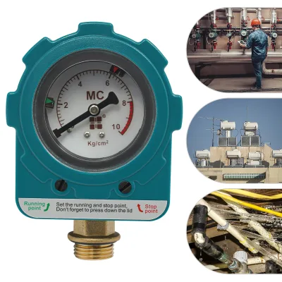 Pressostat de pompe à eau bleu, NPT 1/2 – image 3