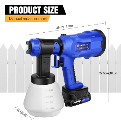 Pulvérisateur de peinture sans fil 1000 ml – image 2