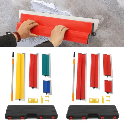 Spatules de lissage avec perche télescopique