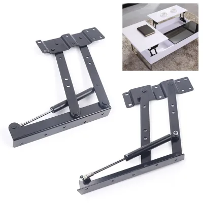 Supports de levage pour table basse noirs
