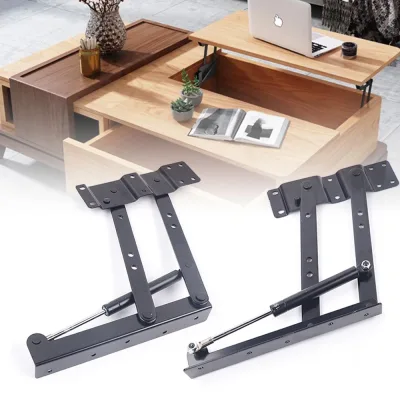 Supports de levage pour table basse noirs – image 2